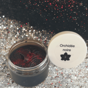Fondant crémeux orchidée noire